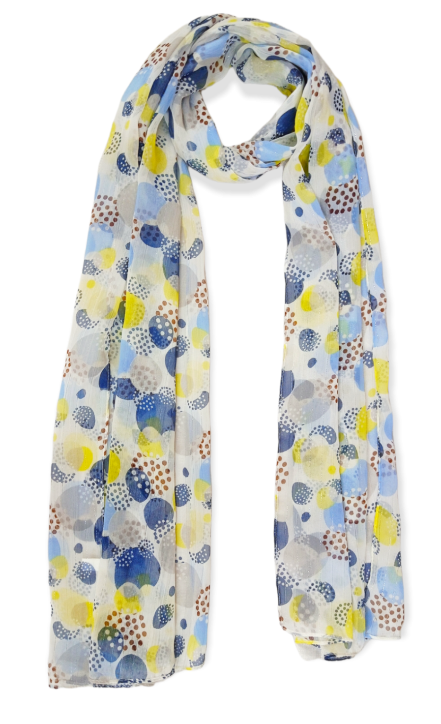 Chiffon with lurex Stole