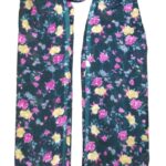Flower Printed Voile Scarfs