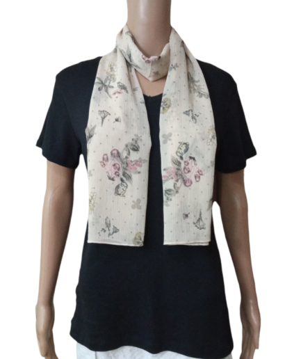Mix Flower Printed Scarf