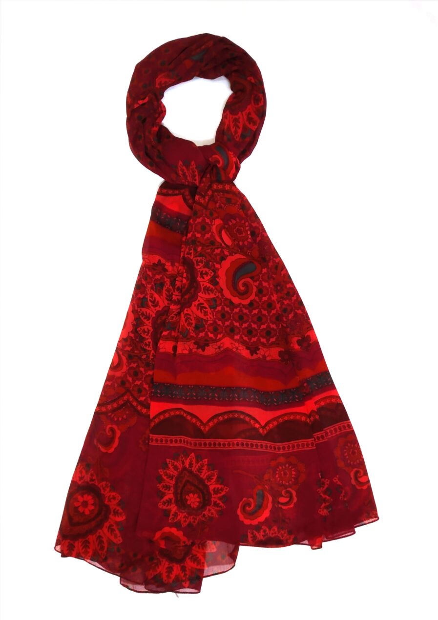 Chiffon Print Scarfs